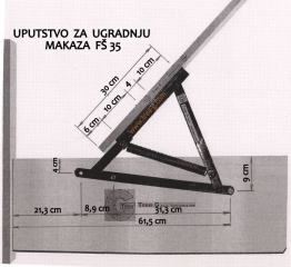 Uputstvo za FŠ 35-podignut položaj