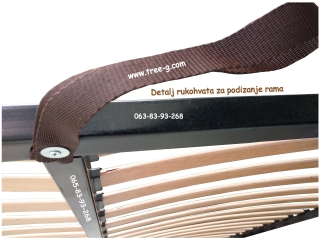 15.Metalni ram-detalj rukohvata za podizanje