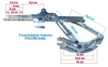 12. Tropoložajne makaze-iskotirane